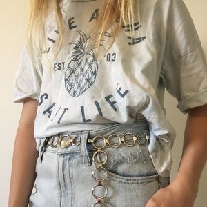 ☆ blue pineapple tee ☆